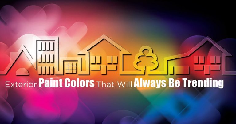 Exterior Paint Colors That Will Always Be Trending