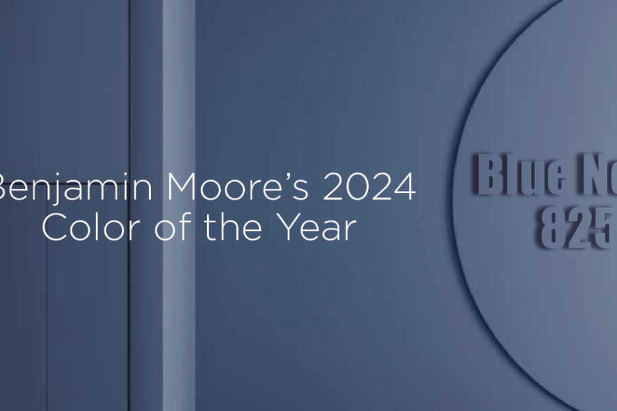 Painting with Benjamin Moore’s 2024 Color of the Year: 