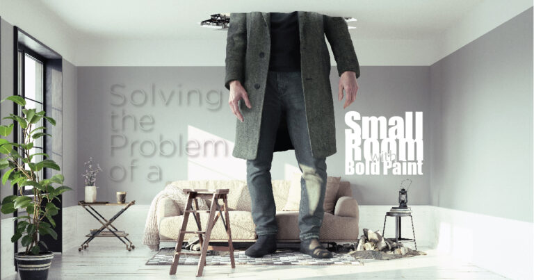 Solving the Problem of a Small Room with Bold Paint