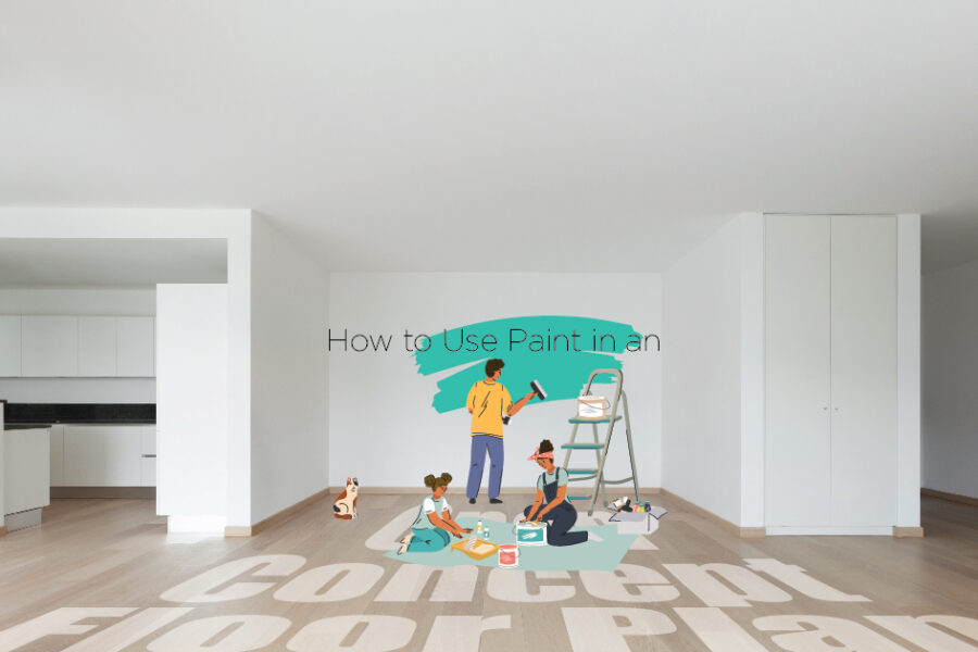 How to Use Paint in an Open Concept Floor Plan