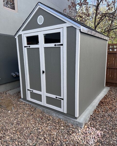 Exterior Shed Painting