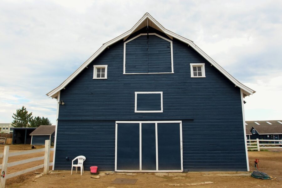Exterior Shed Painting