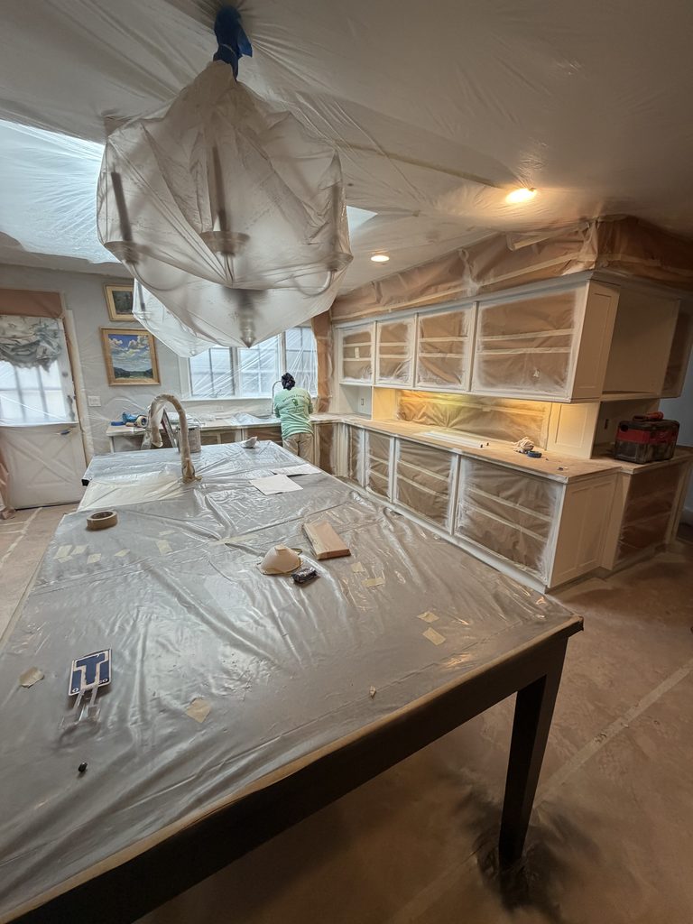 Cabinet painting in denver