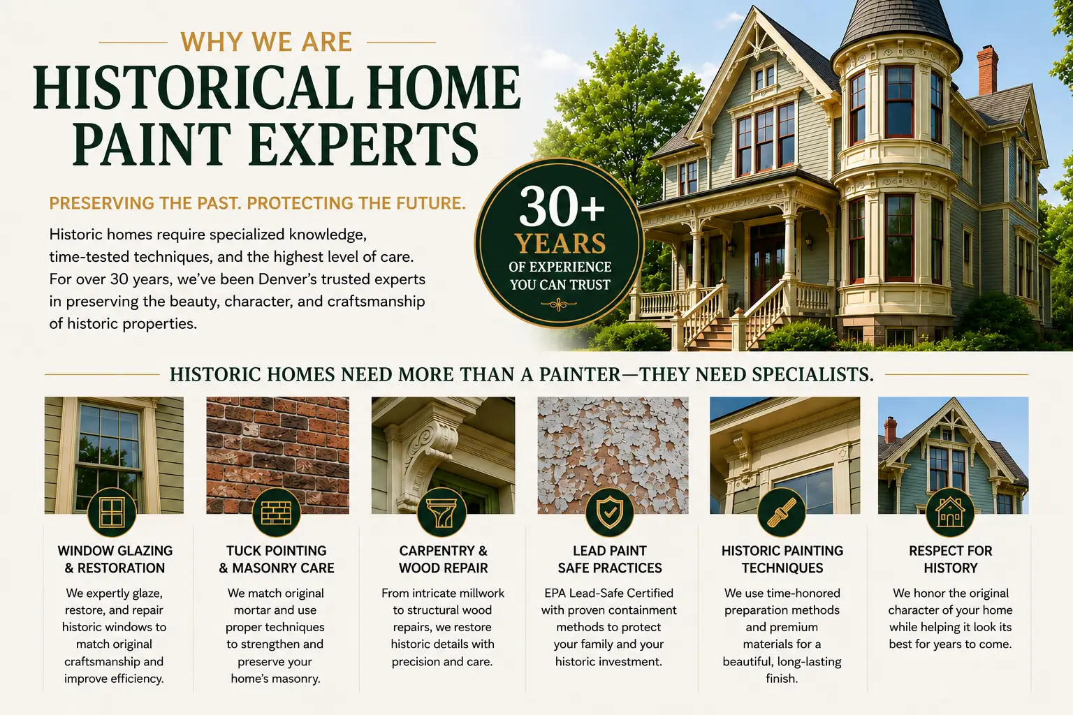 historical home painting in denver