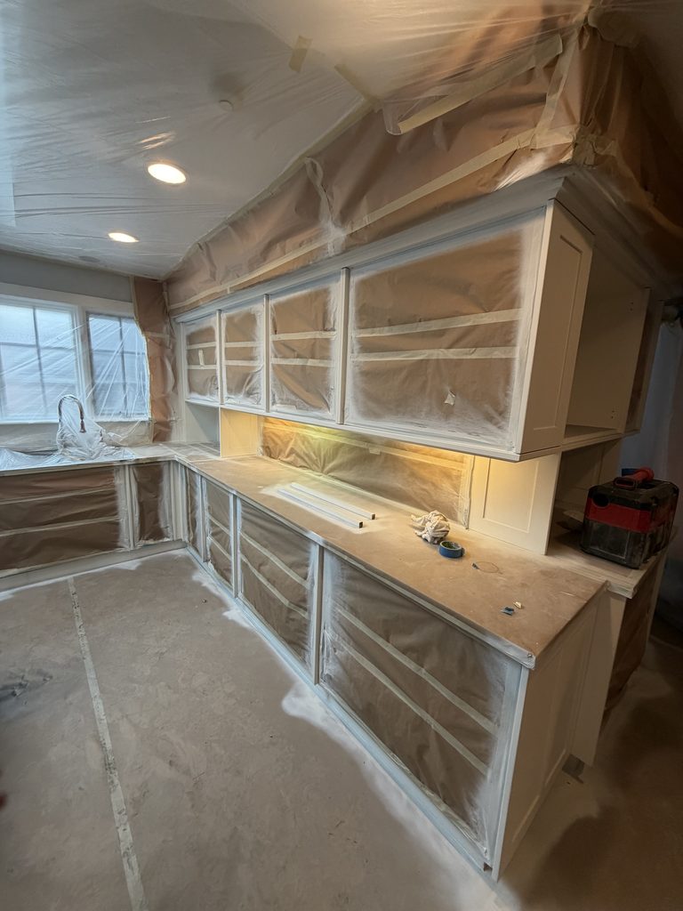 Denver cabinet painting preparation
