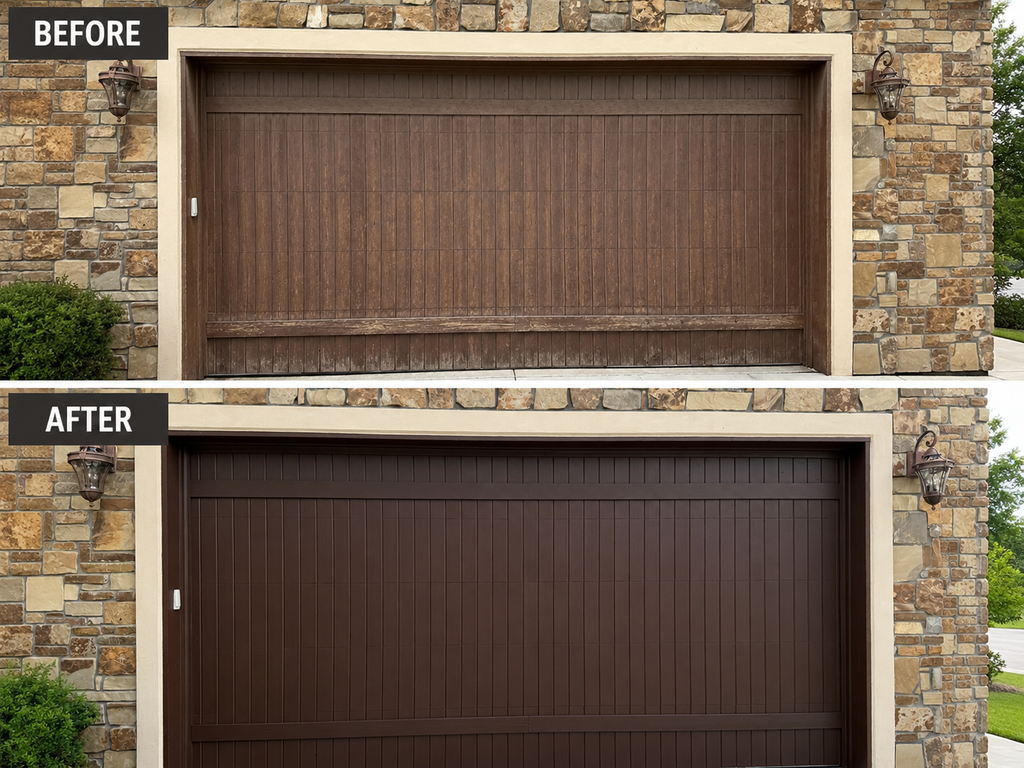 painting garage doors in denver