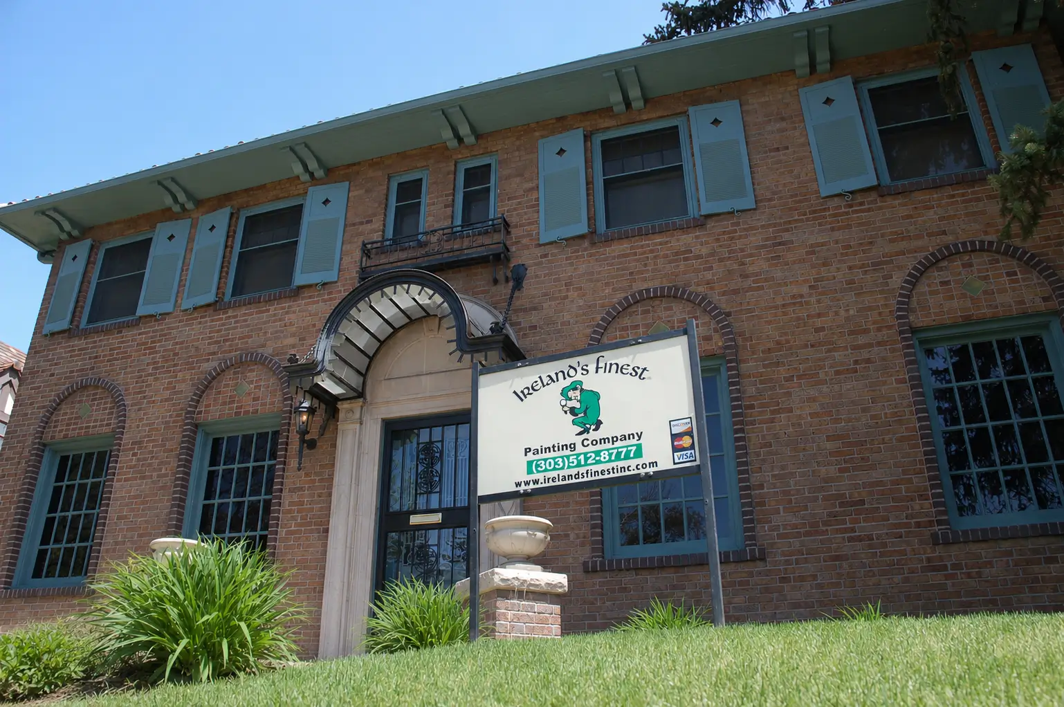 Denver-brick-home-trim-window-exterior-repaint